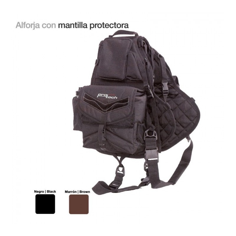 ALFORJA CON MANTILLA PROTECTORA AC00118