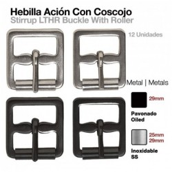 HEBILLA ACIÓN ESTRIBO COSCOJO 12uds