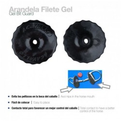 ARANDELA FILETE GEL BIT GUARD AC760 PAR NEGRO