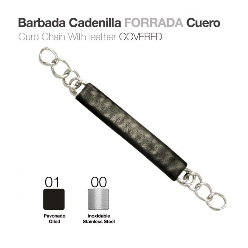 BARBADA CADENILLA FORRADA 25717S-24 CUERO