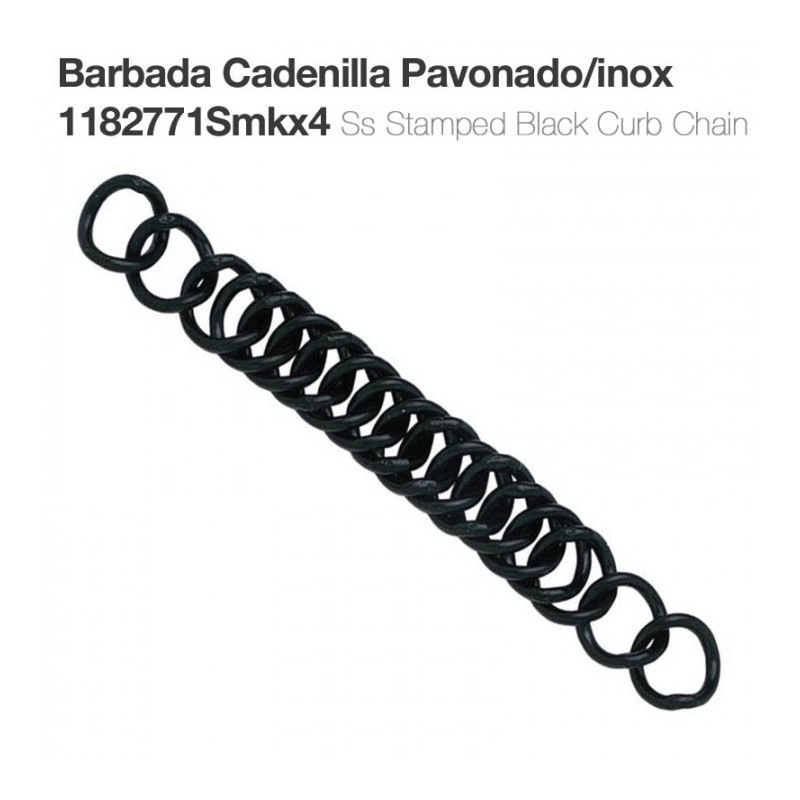 BARBADA CADENILLA PAVONADO/INOX. 1182771SMKx4