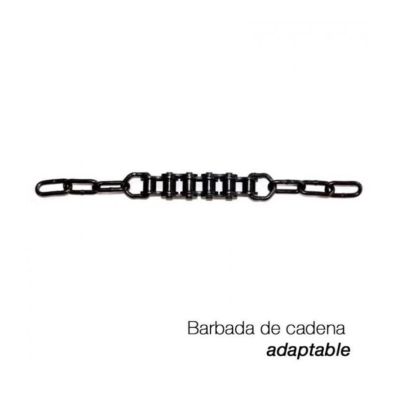 BARBADA DE CADENA ADAPTABLE PAVONADO