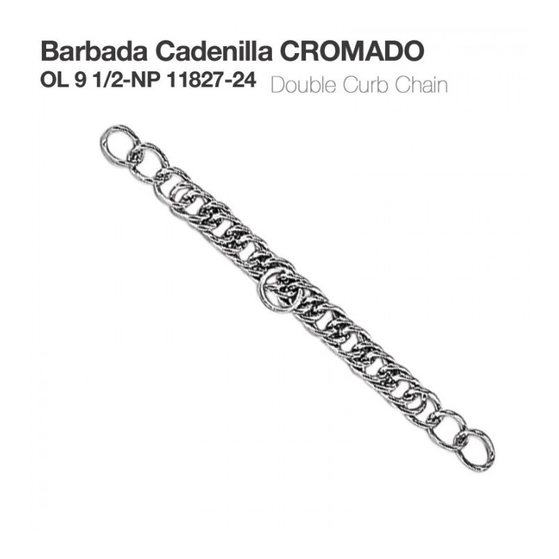 BARBADA CADENILLA CROMADO 11827-24