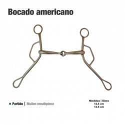 BOCADO AMERICANO GAG BIT INOX 212673