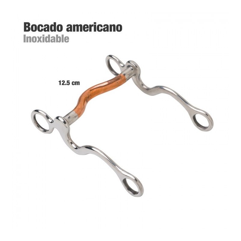 BOCADO AMERICANO INOX 607926 12.5cm