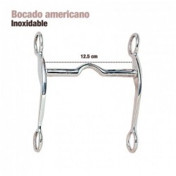 BOCADO AMERICANO INOX 255291 12.5cm