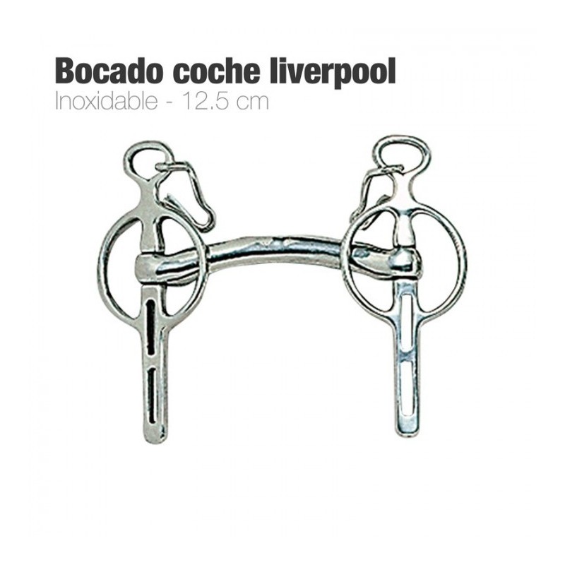 BOCADO COCHE LIVERPOOL INOX 212551 12.5cm