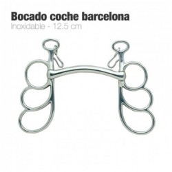 BOCADO COCHE BARCELONA INOX. 212692 12.5cm