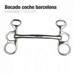 BOCADO COCHE BARCELONA ECONÓMICO INOX L20-15A 12.5cm