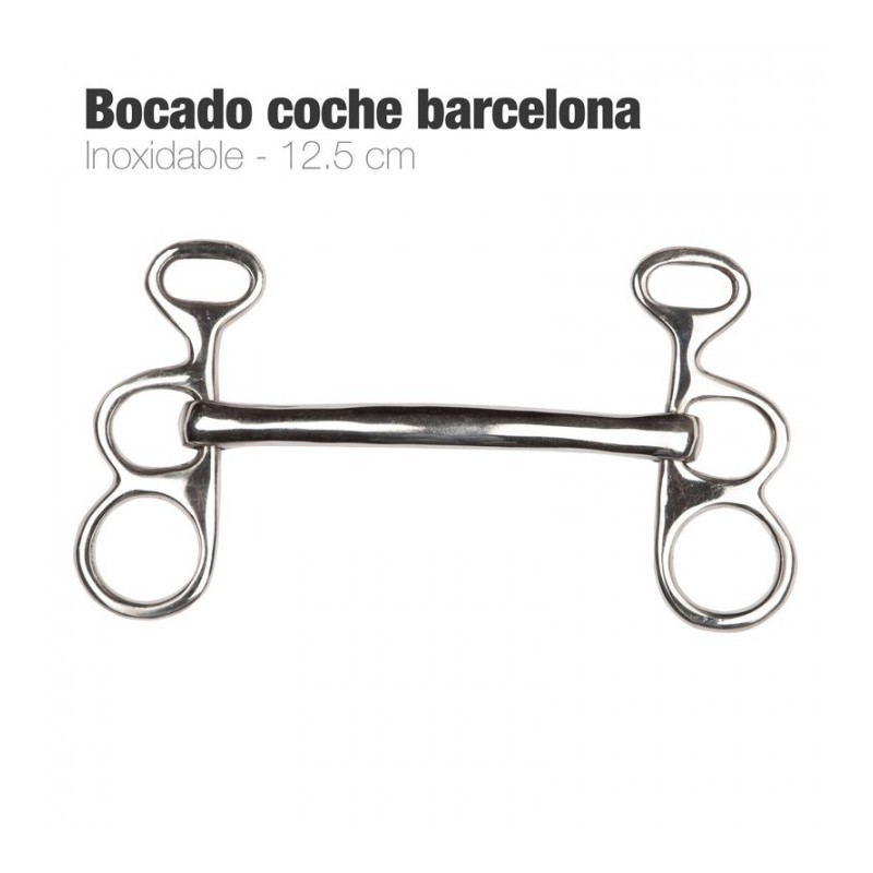 BOCADO COCHE BARCELONA ECONÓMICO INOX L20-15A 12.5cm