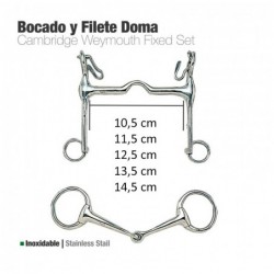 BOCADO Y FILETE INOX DOMA 213141