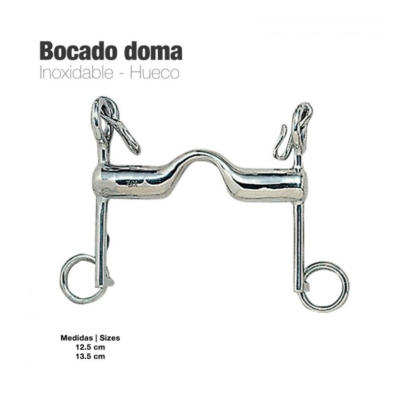 BOCADO DOMA INOX HUECO 219524