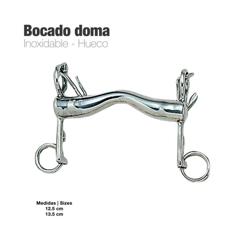 BOCADO DOMA INOX HUECO 219521