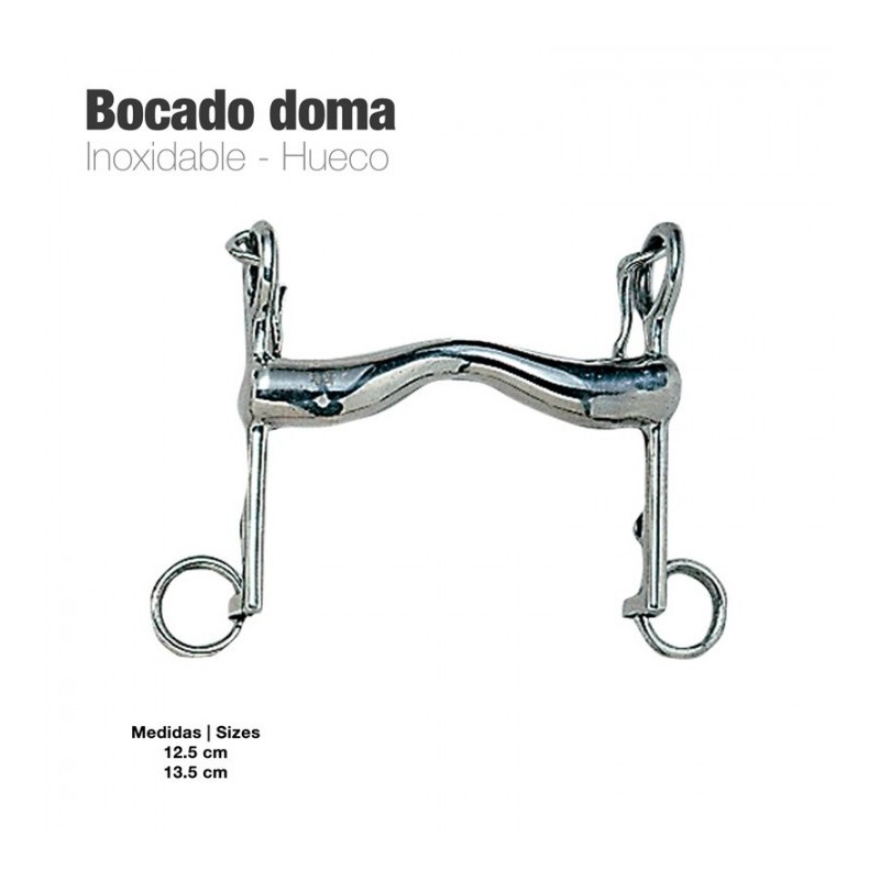 BOCADO DOMA INOX HUECO 21952