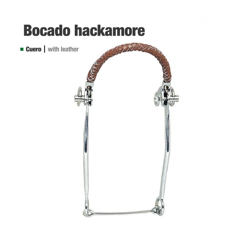 BOCADO HACKAMORE CUERO 251714