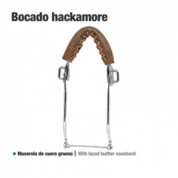 BOCADO HACKAMORE CUERO GRUESO 25112