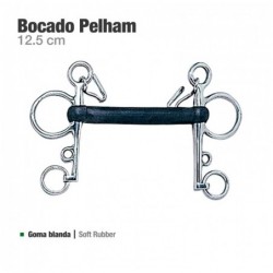 BOCADO PELHAM GOMA BLANDA 21251R