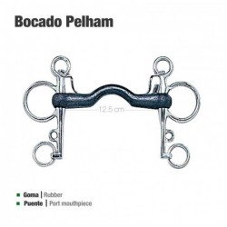 BOCADO PELHAM GOMA PUENTE 21250CR