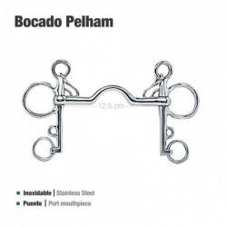 BOCADO PELHAM PUENTE INOX 2125071