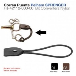 CORREA PUENTE PELHAM SPRENGER HS-42112-000-00 NEGRO