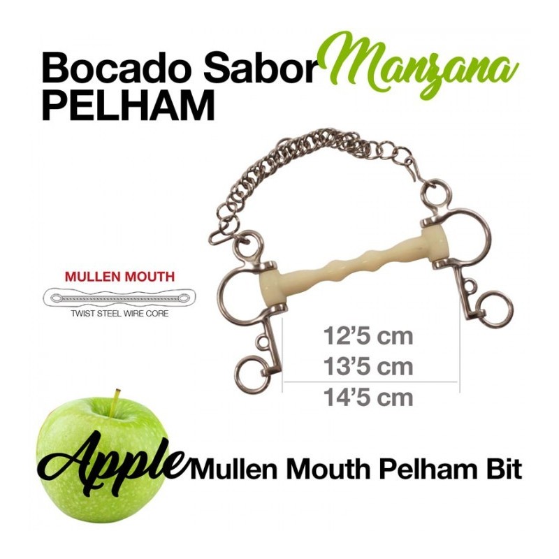 BOCADO SABOR MANZANA PELHAM HB-2451