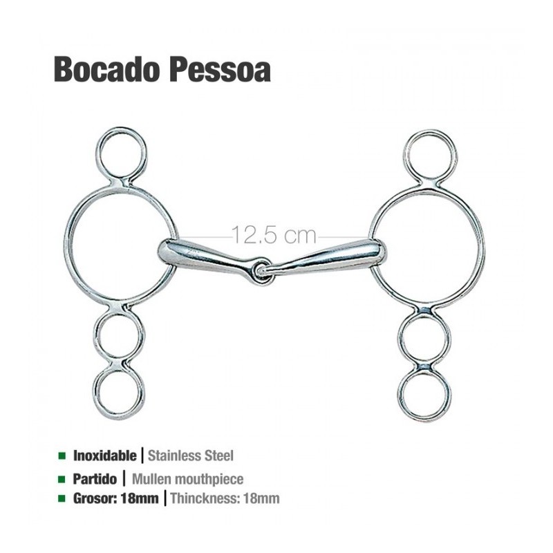 BOCADO PESSOA GRUESO INOX 212668