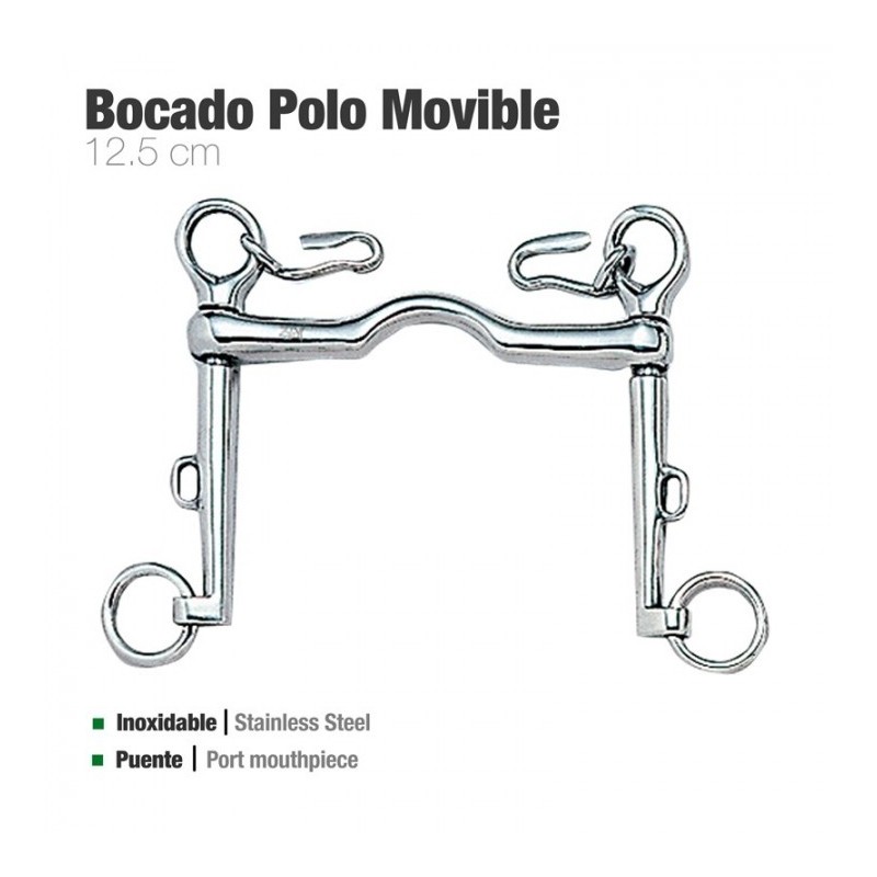 BOCADO POLO MOVIBLE INOX 21253