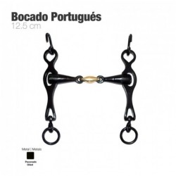 BOCADO PORTUGUÉS EMBOCADURA 3-PIEZAS 12.5cm