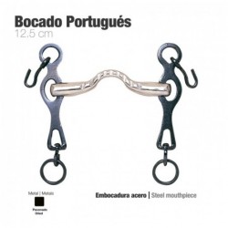 BOCADO PORTUGUÉS EMBOCADURA ACERO 12.5cm