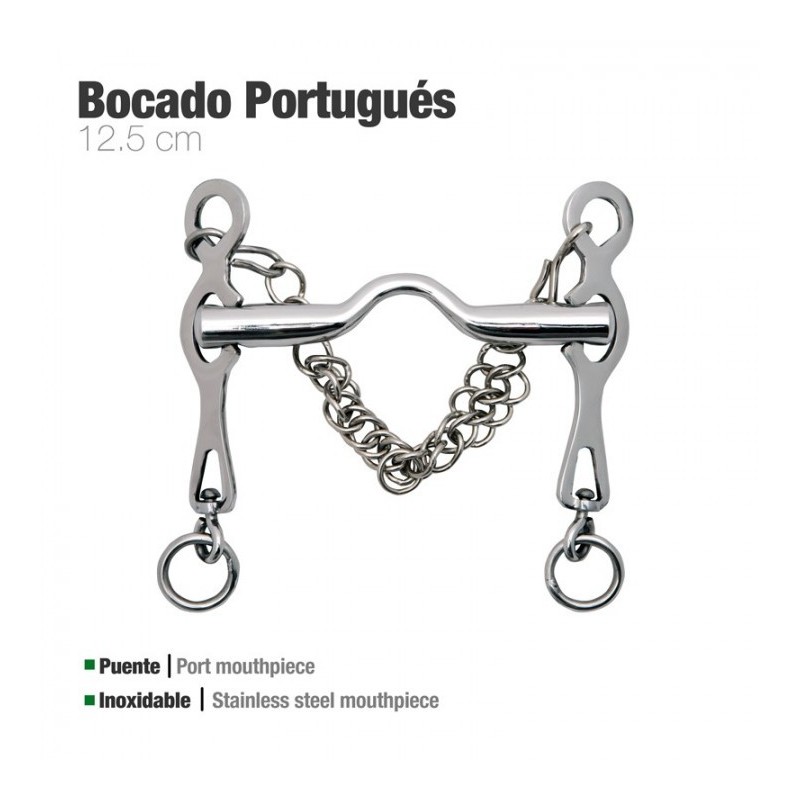 BOCADO PORTUGUÉS INOX ROCÍO