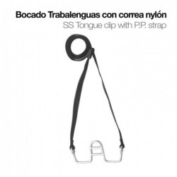 BOCADO TRABALENGUAS CON CORREA NYLON 21414+P