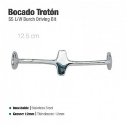 BOCADO TROTÓN INOX 21404 12.5cm