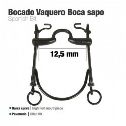 BOCADO VAQUERO B/CURVA BOCA SAPO 12.5cm