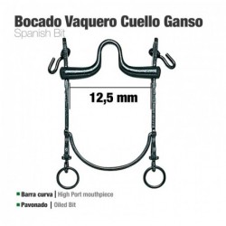 BOCADO VAQUERO B/CURVA CUELLO GANSO 12.5cm