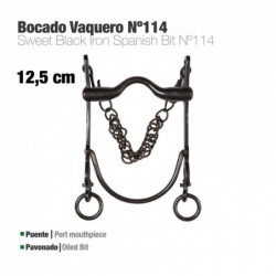 BOCADO VAQUERO ECO. Nº114 PAVONADO 12.5cm