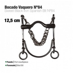 BOCADO VAQUERO ECO. Nº84 PAVONADO 12.5cm