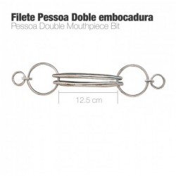 FILETE PESSOA DOBLE EMBOCADURA PAQ10030200