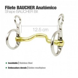 FILETE BAUCHER ANATÓMICO BBI INOX