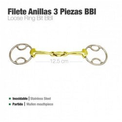 FILETE ANILLA 3 PIEZAS BBI INOX