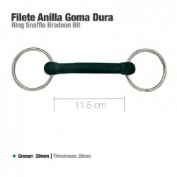 FILETE ANILLA GOMA DURA 21301R