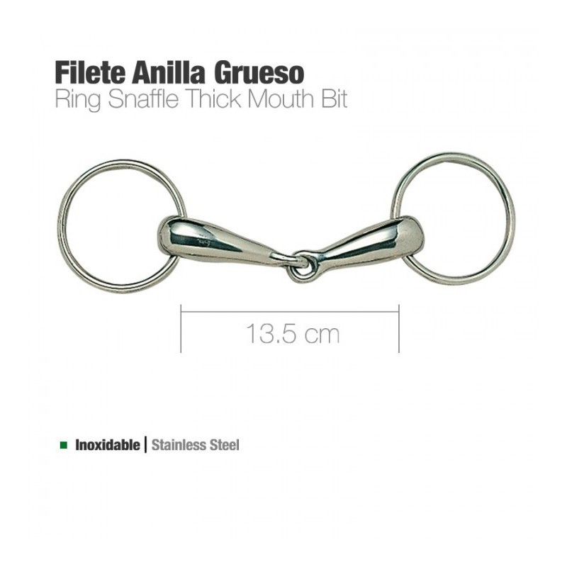 FILETE ANILLA INOX GRUESO 21922