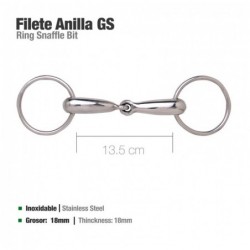 FILETE ANILLA GS INOX D62615A