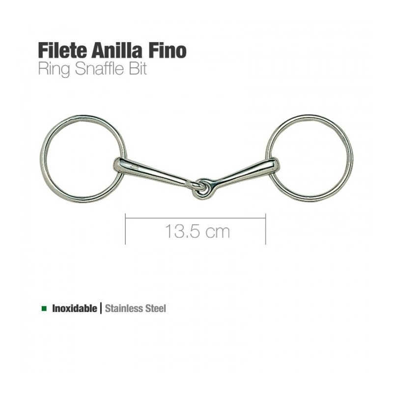 FILETE ANILLA INOX FINO 21240