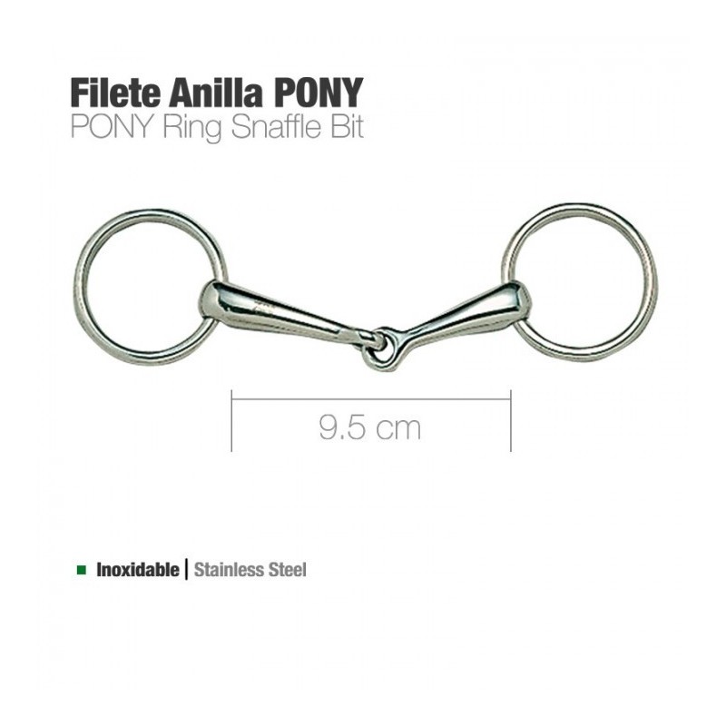 FILETE ANILLA INOX PONY 21239