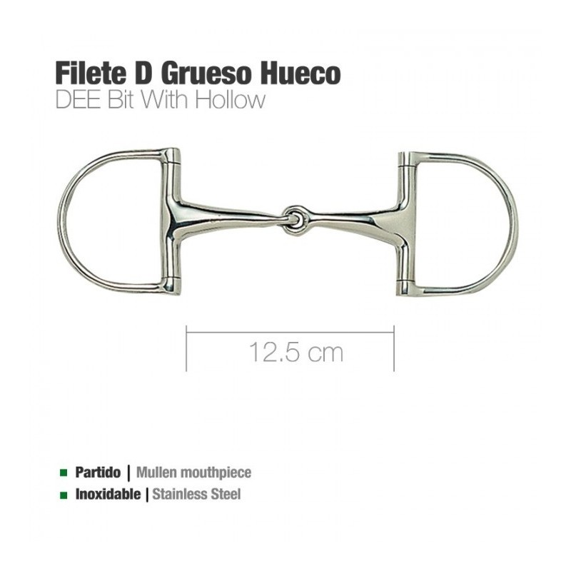 FILETE D INOX GRUESO HUECO 21968