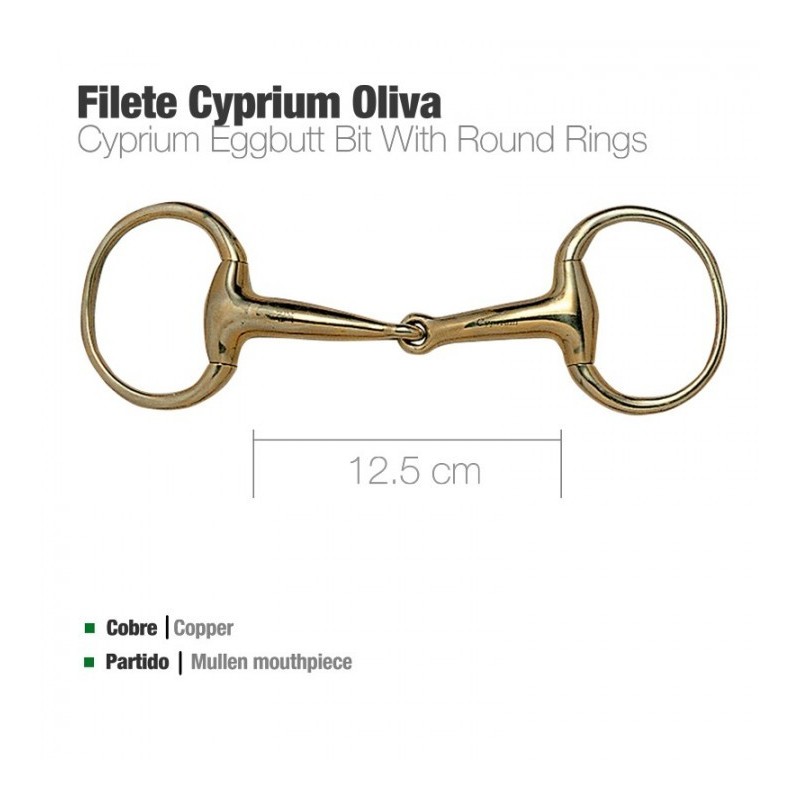 FILETE CYPRIUM OLIVA 215301Y 12.5cm