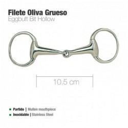 FILETE OLIVA INOX GRUESO 219301