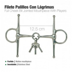 FILETE PALILLOS CON LÁGRIMAS INOX 21535 12.5cm