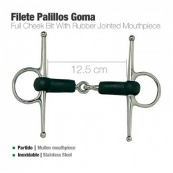 FILETE PALILLOS GOMA INOX 215381R 12.5cm