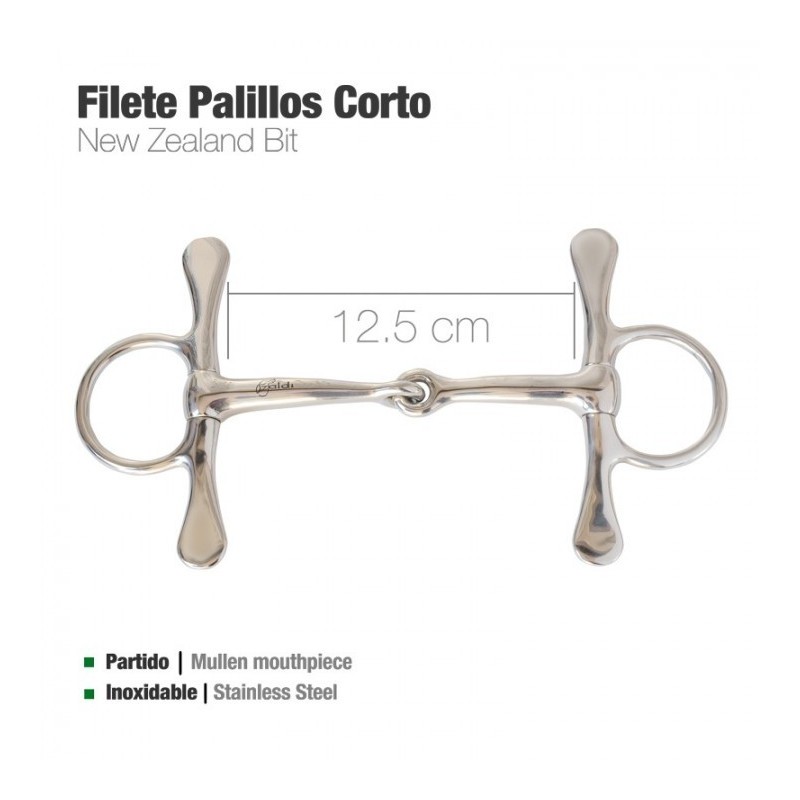 FILETE PALILLOS INOX CORTO 215801 12.5cm